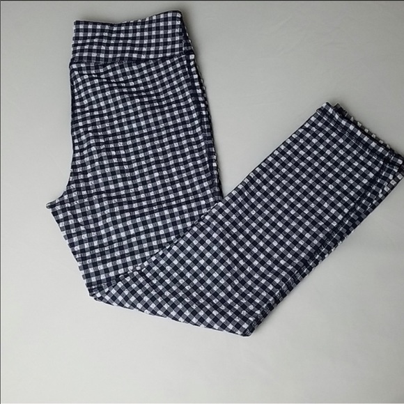 J Crew gingham puckered legging - Picture 2 of 4
